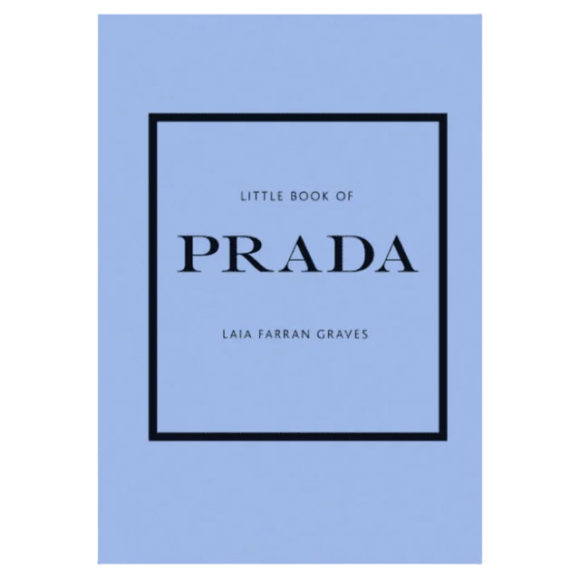New Mags Little Book of Prada Böcker Unisex Blå 13x1,8x18,5 cm