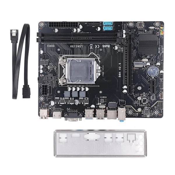 B8H H81 Datamaskin Hovedkort Dobbel DDR3 Kanal Gaming Hovedkort LGA1150 Datamaskin Hovedkort