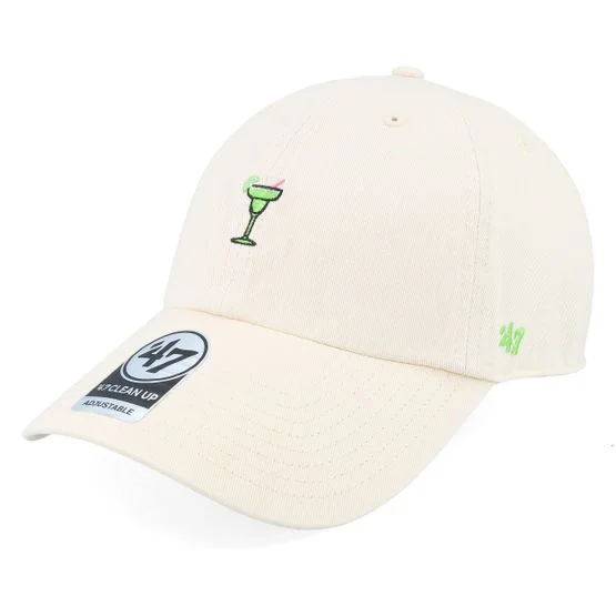 47 Brand - Beige unconstructed Cap - Icon Base Runner Icon 47 Clean Up Natural Dad Cap @ Hatstore