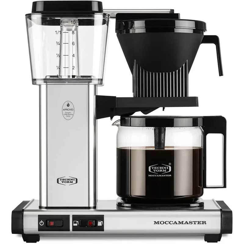 Moccamaster - Kaffetrakter Moccamaster Optio Polished Silver Sølv