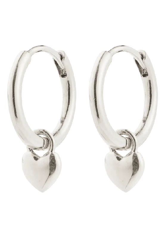 Pilgrim Alaia Earrings Silver-Plated Smycken & klockor Dam Silver ONESIZE