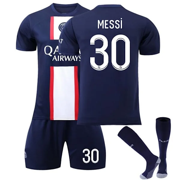 22-23 Paris Saint-Germain Messi pelipaita nro 30 pelipaita sukilla lapsille ja aikuisille