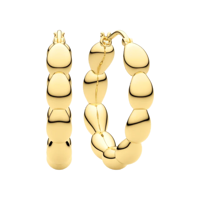 Sif Jakobs Jewellery Örhängen Goccia Cerchietto Dam Guld MEDIUM