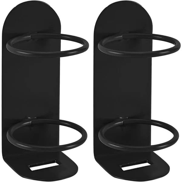 2-pack Electric Toothbrush Holder Wall Mounted (Black)[GPA]
