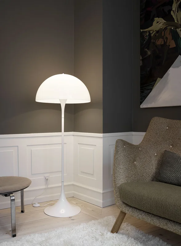 Louis Poulsen Panthella gulvlampe - hvit