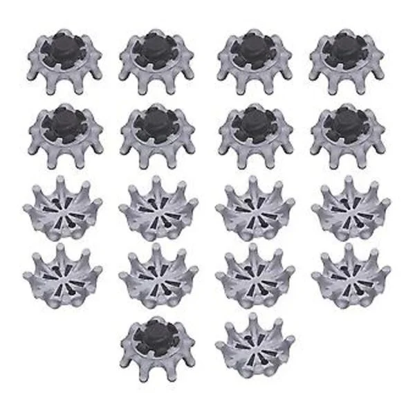 18 stk. Golfsko Spikes til Golfsko Bløde Erstatningsknopper Golf Spikes Pins Passer til de fleste Golfsko