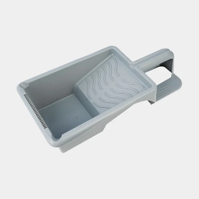 Paint tray / roller tray Scoop, with robust handle, 1.3 liters, for 10 cm rollers