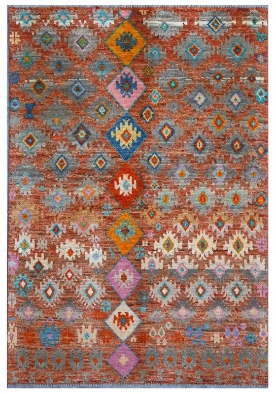 Klein Berber Colourful Teppich 120X180 Wolle