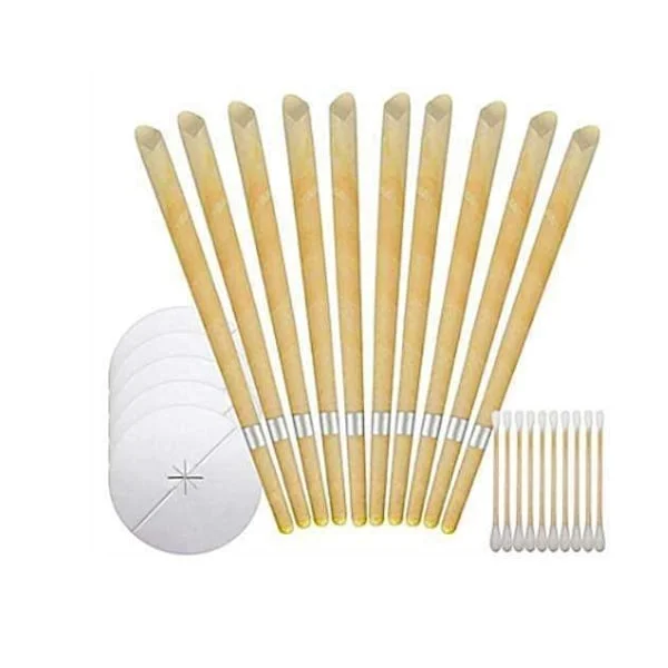 10-pack Öronljus - Tillverkade av bivax - Aromaterapi