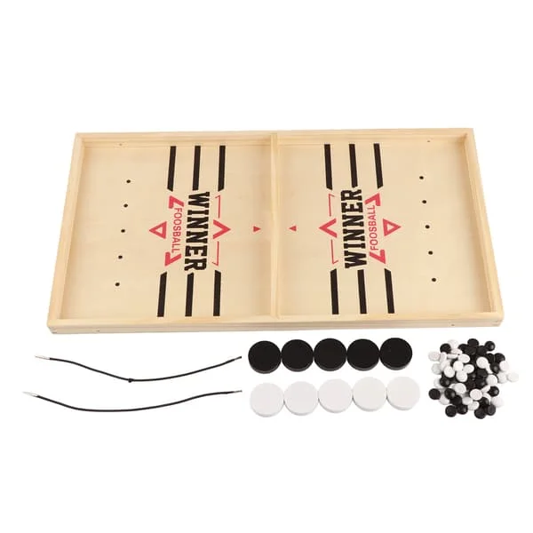 Bordsishockey Spel Trä Brädspel Leksaker Barn Pedagogiskt Spel Gåvor