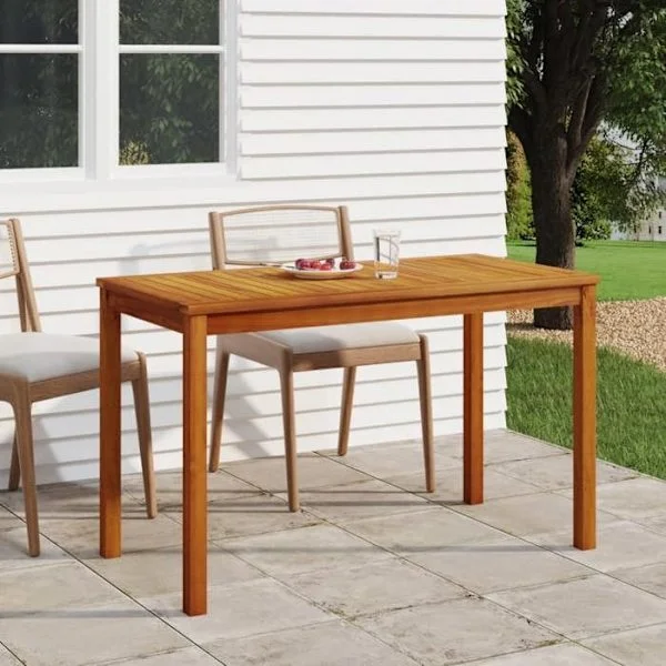 Havemøbel - Eksklusivt hus - Massivt akacietræ - 110 x 55 x 67 cm - Rektangulært sofabord