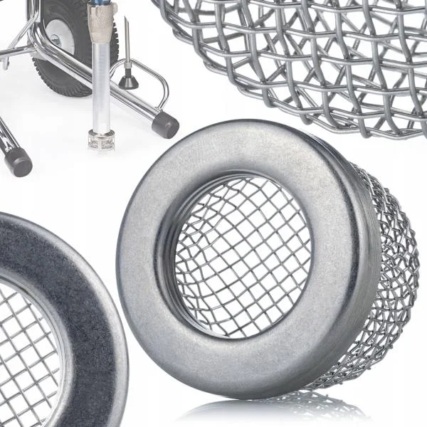 Sugfilter 10 Mesh til Stempelpumpe – Beskyttelse mod Snavs | 31,7 mm Gevind | Erstatningsdel til Graco Ultra Max 795/1095, GMax 3900