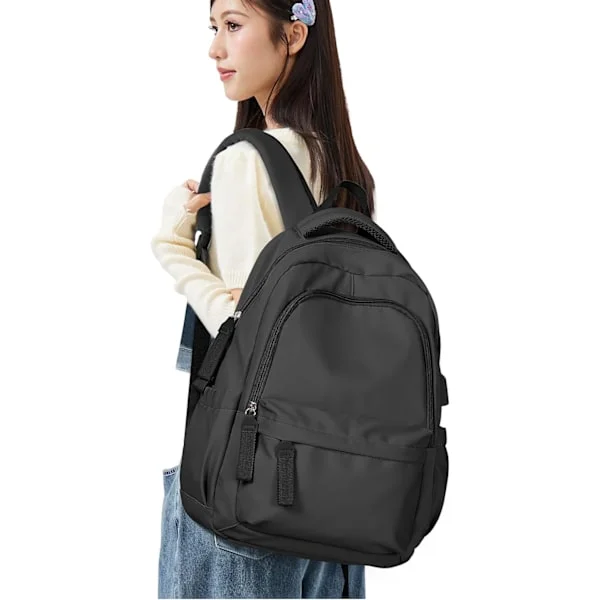 [RM]New Laptop Backpack, Waterproof Laptop Backpack with 14 Inch USB Charging School Bag