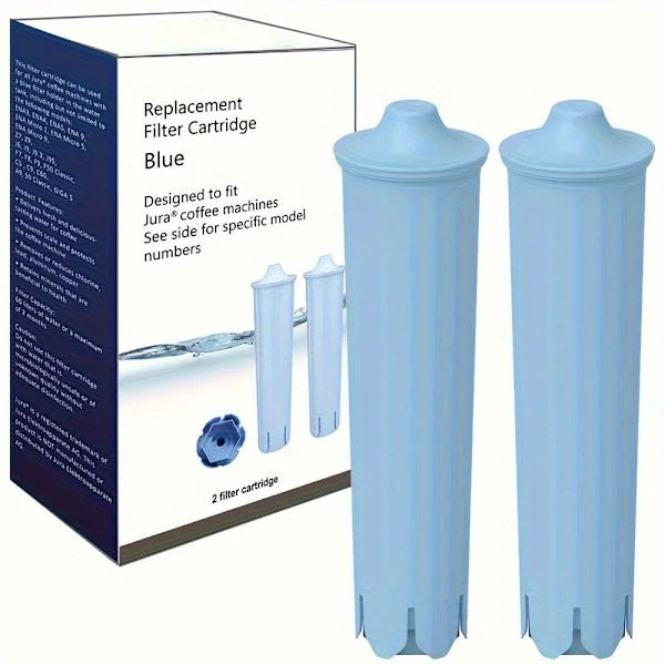 6-pack Jura Clearyl Claris for Coffee Machines Blue Replacement Water Filter 4 PCS,AB