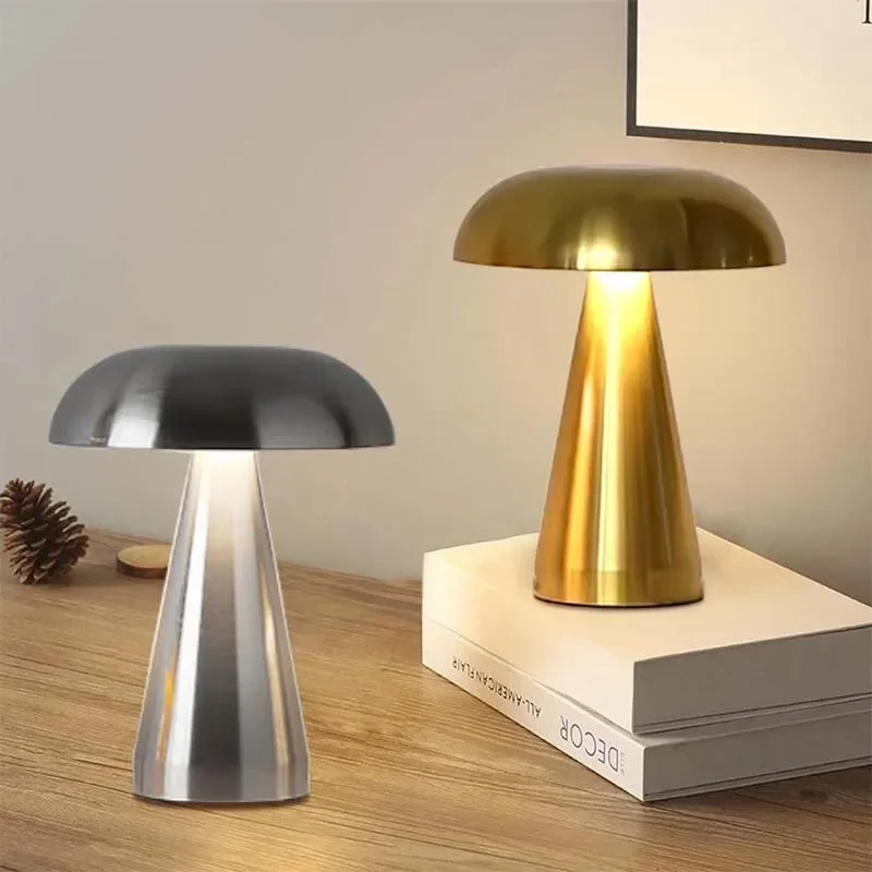 AliExpress - Lampe de Table de Bar rétro lampe de Table champignon LED capteur tactile trois couleurs gradation bureau veilleuse lampe de lecture 