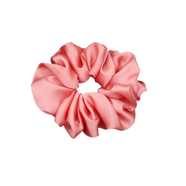 Complement Stor Scrunchie I Sidenimitation Accessoarer & tillbehör Dam Orange
