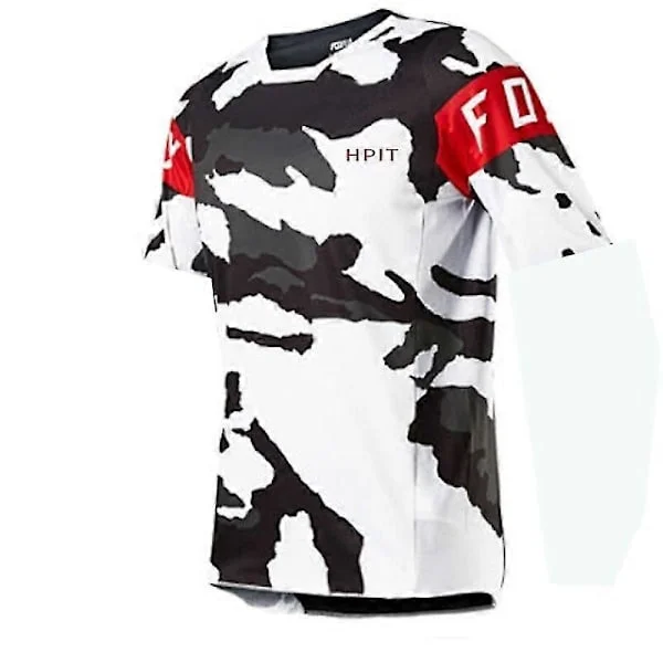 2020 Herr Downhill Tröjor Hpit Fox Mountainbike Mtb Skjortor Offroad Dh Motorcykel Tröja Motocross Sportkläder Kläder Fxr Cykel