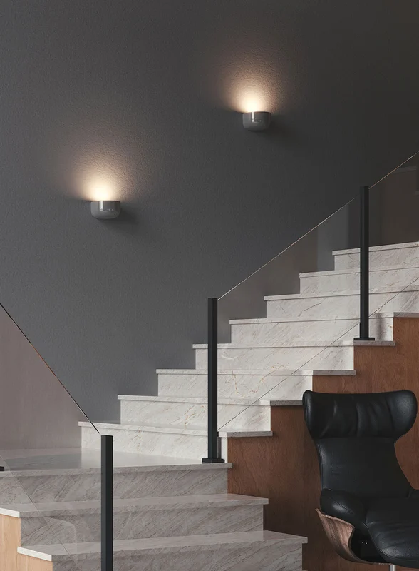 Flos Bellhop vegglampe - grå