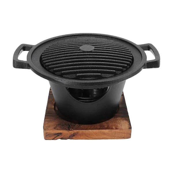 Koreansk Grill Rökfri Liten En Person Mini Grill Japansk Grillpanna för Hemmet