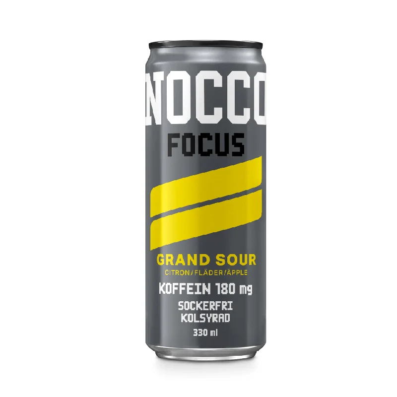 NOCCO FOCUS Grand Sour - Energidryck med vitaminer