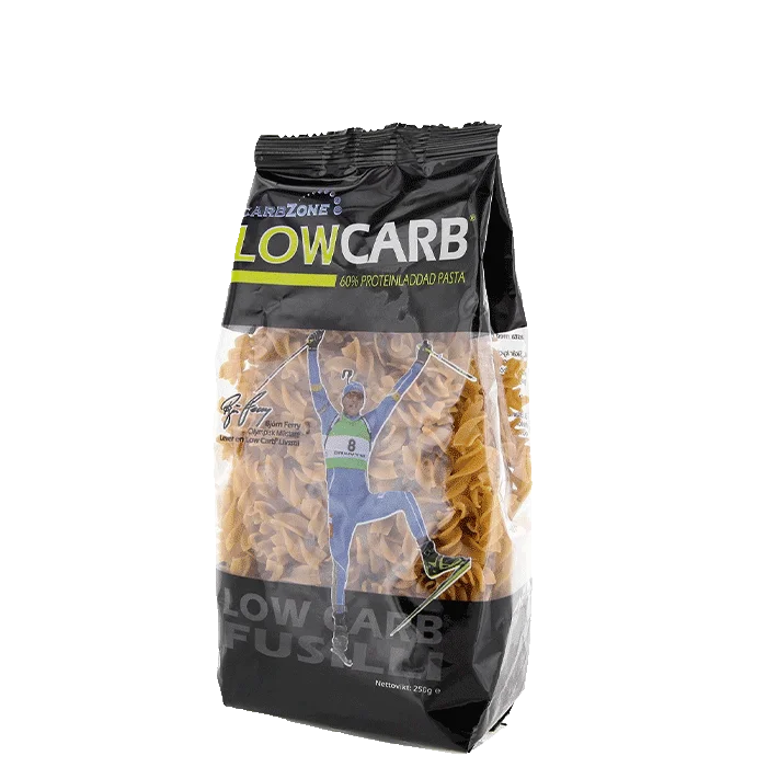 Ris Pasta & Nudler Carbzone Low Carb Fusilli, 250 g - Bodyman.dk