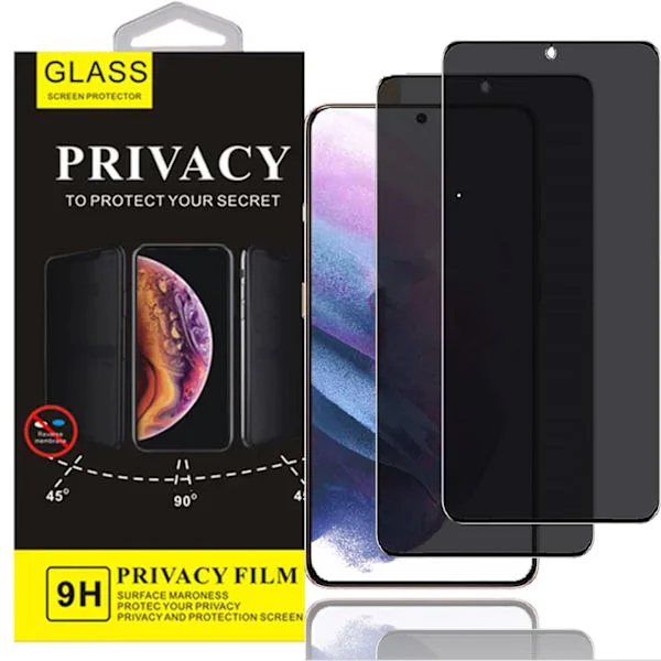 2 PACK - Sekretess Skärmskydd iPhone 15 PRO,Privacy Screen Protector