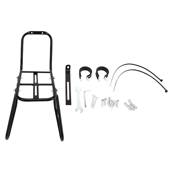 Bike Front Cargo Rack Steel Roughened Cykel Touring Carrier Rack Plus för mountainbike