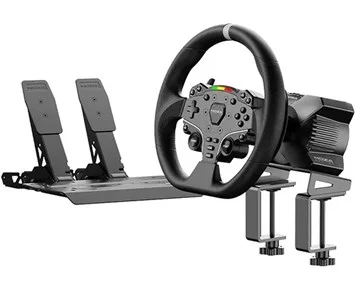 MOZA Racing-R3 Racing Simulator Bundle for PC-Racingsett med ratt og pedaler for PC-Gaming-Ratt