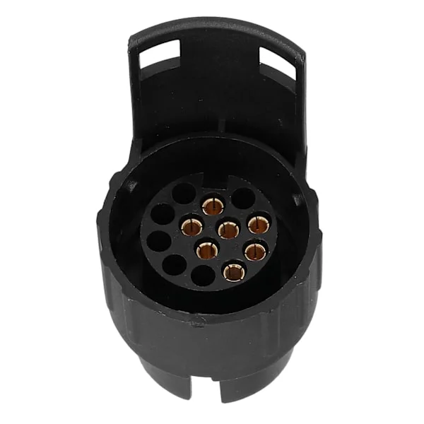 Europeisk 12V Tilhengerkontakt Adapter 13-pin til 7-pin for Kommersielle Kjøretøy Biler Bobiler Campingvogner