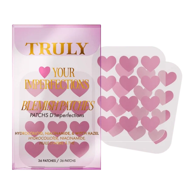 Truly Beauty Heart Your Imprefections Blemish Patches Ansiktsmask & peeling Dam ONESIZE