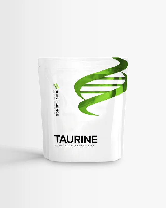 Taurin - 200g - Body Science Taurine - Aminosyror, Välmående, Sömn