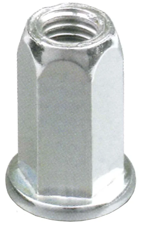 Ejot 460390 Blindnitmutter plant huvud öppen sexkant, 200-pack M4, Infästning