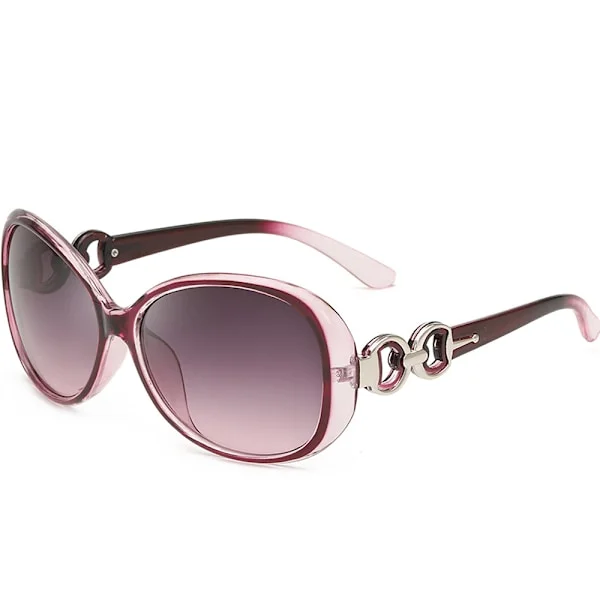 Retro Oversized Sunglasses for Women, Wide Designer Sun Protection Oval Elegant Glasses
