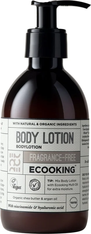 Spar 20% • Køb 2, ECOOKING Bodylotion Parfumefri 300 ml, Hudpleje, Kropspleje, Bodylotion