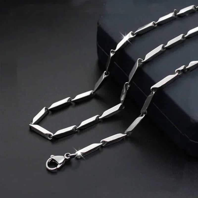 AliExpress - Mode haut de gamme nouveau titane acier collier Melon chaîne en acier inoxydable chaîne hommes et femmes mode collier cadeau offre 