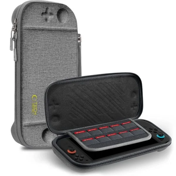 Tech-Protect Slim Pouch for Nintendo Switch 2 - Grå