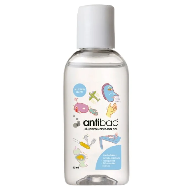Antibac Hånddesinfeksjon Gel 50ml