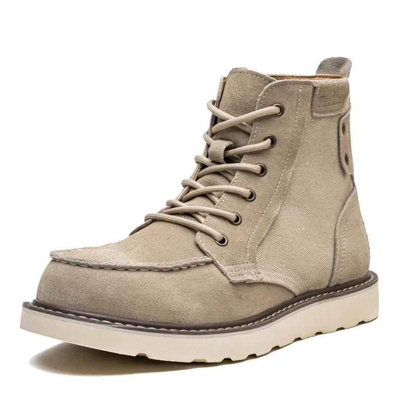 AliExpress - Chaussures de randonnée en plein air pour hommes, bottes de chasse tactiques imperméables en cuir, baskets de Camping dans le désert, 