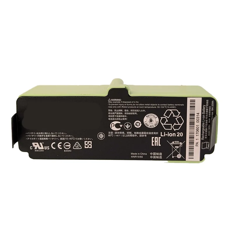 Batteri for iRobot Roomba 680 / Roomba 960 / Roomba 670 12800mAh