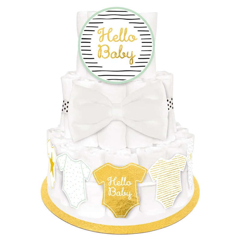 Blöjtårta Hello Baby