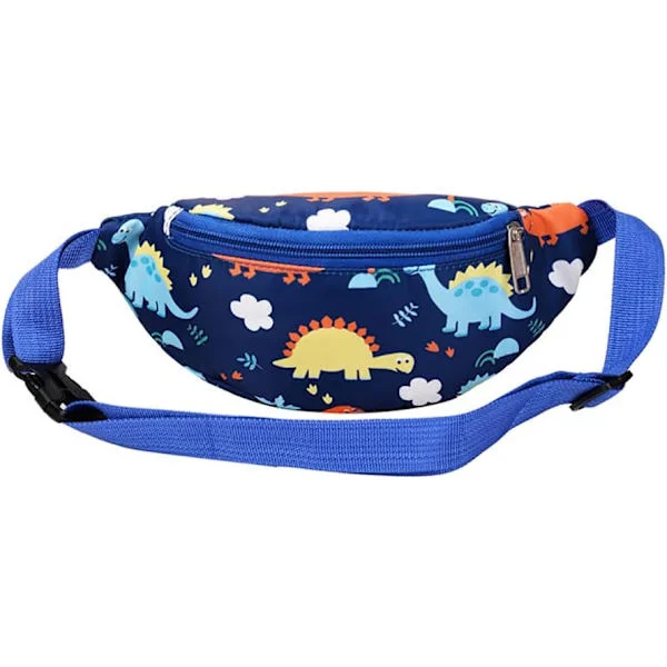 Dinosaurie Magväska, Barn Midjeväska Tecknad Höftväska Bältesväska Midjeväska Tyg Nylon Pengabälte Crossbody