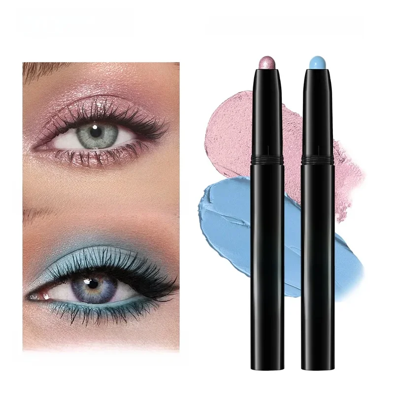 AliExpress - 12-kleuren oogschaduw potloodstick glans en mat waterdicht metallic glitter oogschaduw markeerstift potlood oogschaduw cosmetica