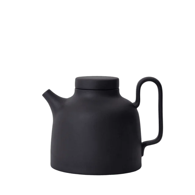 Design House Stockholm Tea Pot Sand Secret Serveringstillbehör Unisex Svart 12x12x12