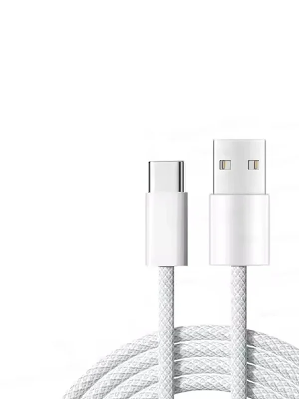 AliExpress - 60 W USB-C-Telefonkabel für iPhone 16 15 17 Pro Max 17 Air Plus Schnellladung Typ-C-Lade geflochtene Kabel USB auf Typ-C-Datenleitung