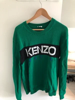 Kenzo stickad bomullströja