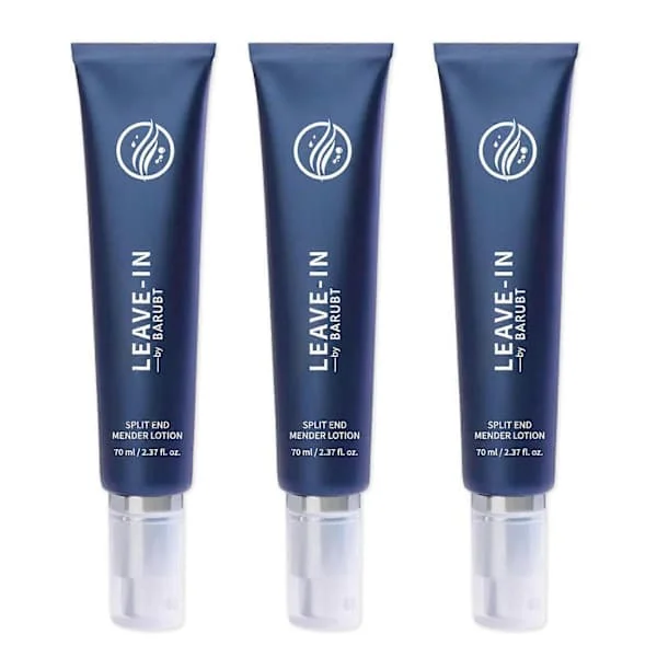 Leave-in Split End Mender, Letvægtsserum reparerer øjeblikkeligt spaltede spidser og giver sundere hår - 70 ml (3 stk)