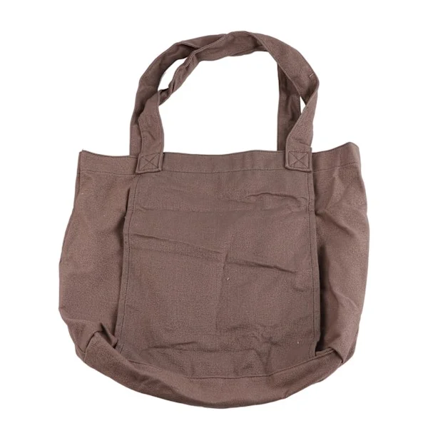 Canvas Bag with Yoga Mat Holder Women Yoga Pilates Gym Workout Shoulder Bag for Office Travel Gray