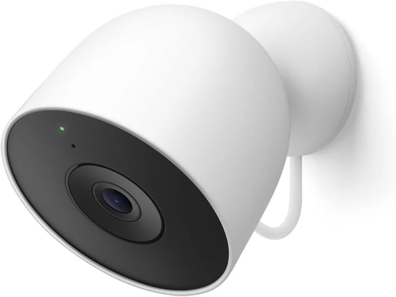 Google Google Nest Cam Outdoor, Snow, Wired, 2n - Övervakningskamera med 2K-video och AI-funktioner