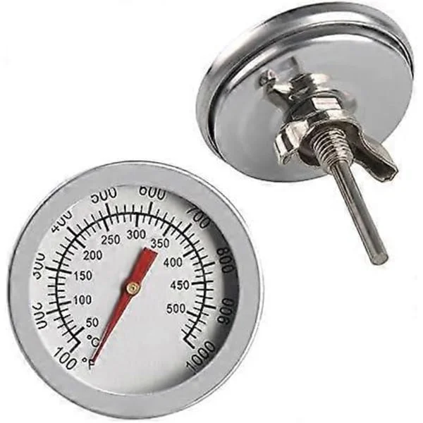 2X BBQ Termometer Måler - Grill Termometer Temp Måler - 2-pak