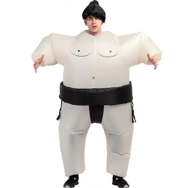 Brydedragt Voksne Oppustelig Sumodragt Oppustelig Halloweenkostume Halloweenkostume Til Voksne One Size